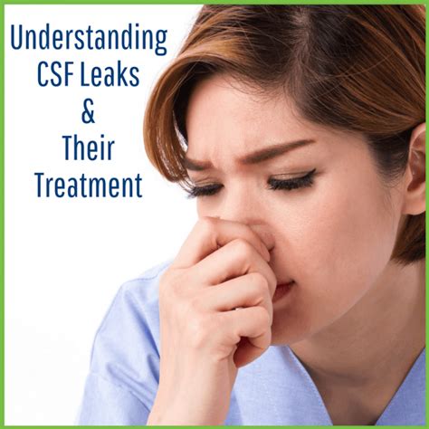 Normally, cerebrospinal fluid (CSF) provides buoyancy to the brain and acts as a shock absorber. . How to test for csf leak at home